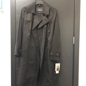 *NEW* London Fog Black trench coat